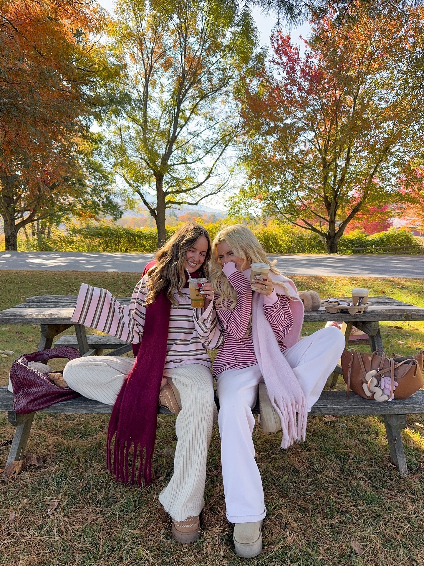crisp fall mornings in vermont 🍁🪵 >

my shirt is Nom Originals (in my shiny) and Danielle’s shirt is WF (can’t link here)

#LTKStyleTip #LTKSeasonal #LTKFindsUnder100