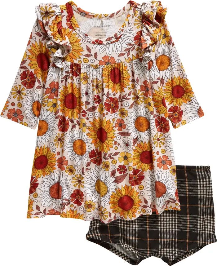 Kids' Goldie Flutter Dress & Bloomers | Nordstrom