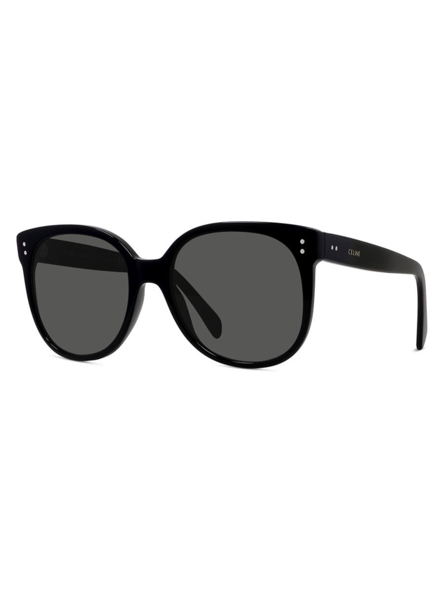 CELINE 58MM Round Cat Eye Sunglasses | Saks Fifth Avenue