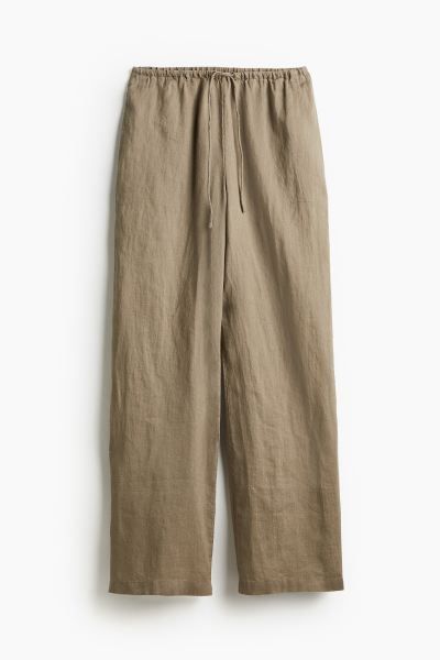 Wide linen trousers | H&M (UK, MY, IN, SG, PH, TW, HK)
