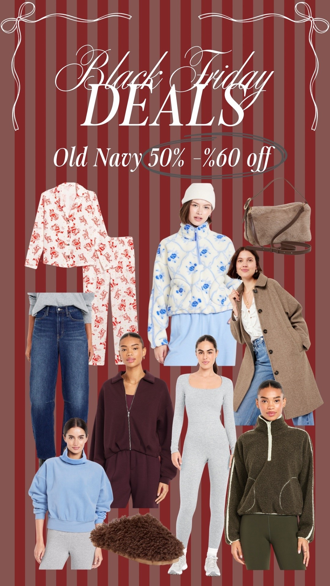 Old Navy Black Friday picks! 50%-60% off! 

#LTKOver40 #LTKHoliday #LTKSaleAlert