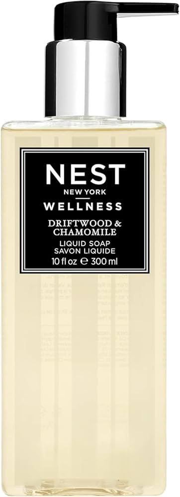 NEST New York Liquid Soap, Driftwood & Chamomile - 10 fl oz - Cleanses & Nourishes Skin - Approx.... | Amazon (US)