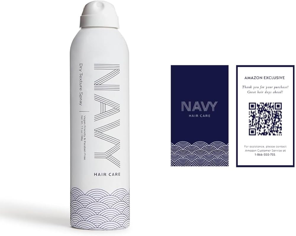 NAVY Dry Texture Spray - Hair Thickener Texturizing Spray for Voluminous Locks - 7 oz | Amazon (US)