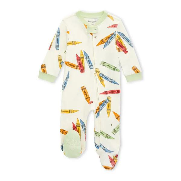 Color The World Organic Cotton Pajamas - Newborn | Burts Bees Baby