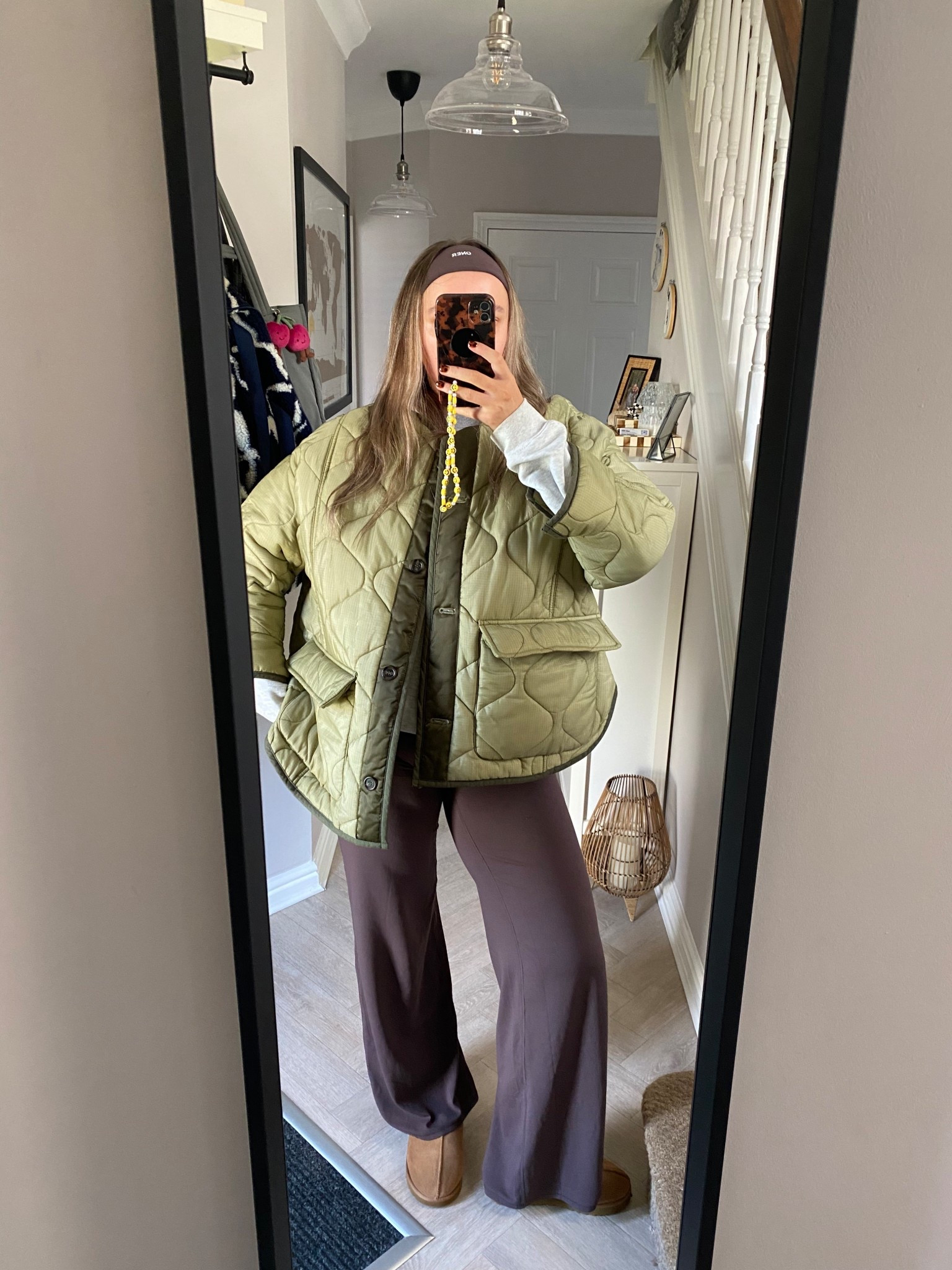 Set is Oner active in large long umber brown 

#LTKautumn #LTKwinter #LTKuk