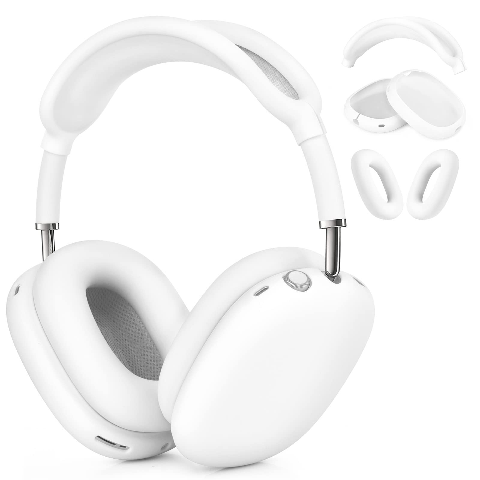 Case for Airpods Max Headphones, Ear Pad Case Cover/Ear Cups Cover/Headband Cover for AirPods Max... | Amazon (US)