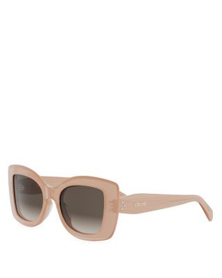 CELINE 3 Dots Geometric Sunglasses, 52mm | Bloomingdale's Jewelry & Accessories | Bloomingdale's (US)