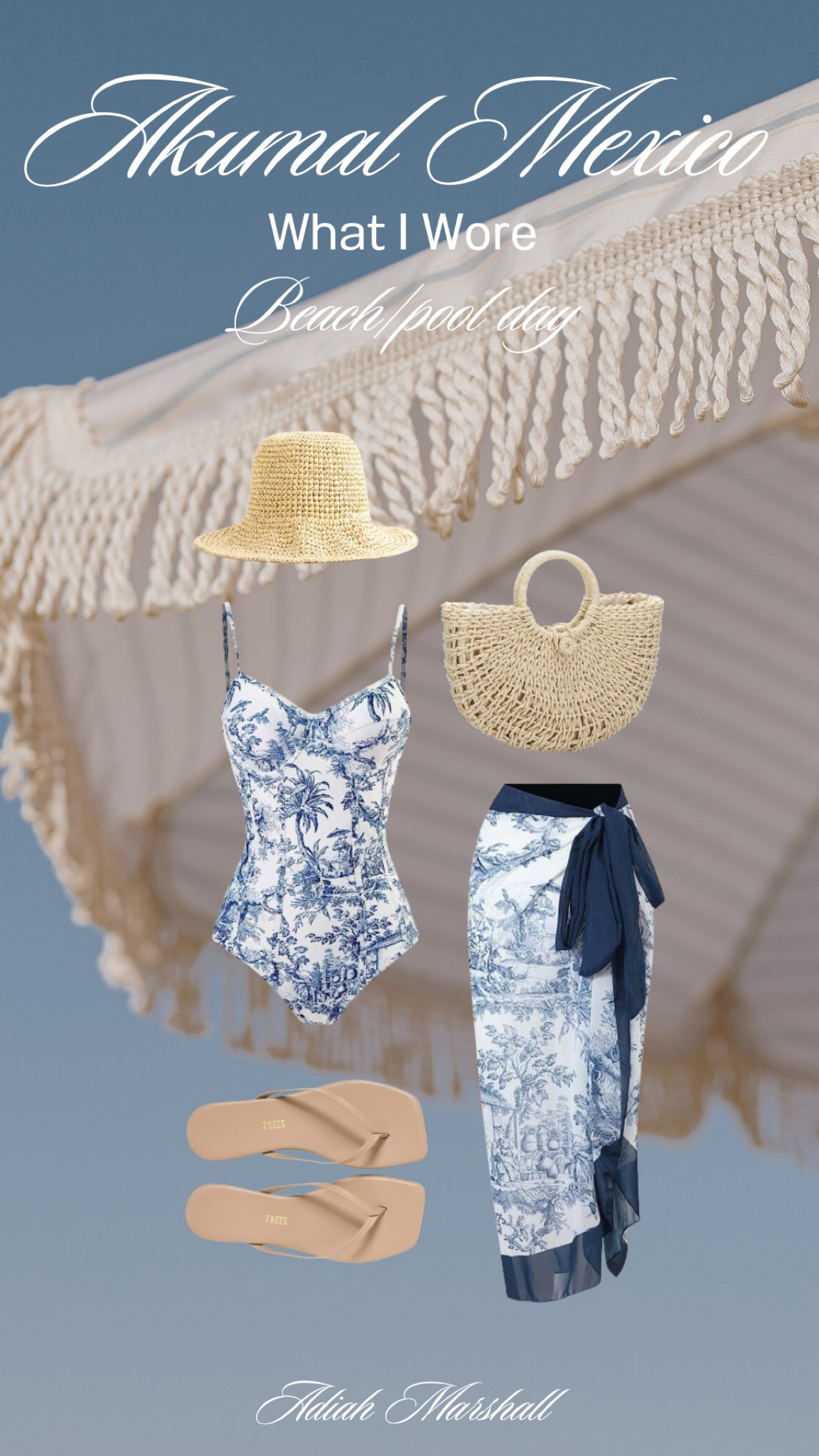 AKUMAL MEXICO 
Pool day/ beach day 
Small in swimsuit 
TTS in sandals 

#LTKSwim #LTKStyleTip #LTKSummerSales