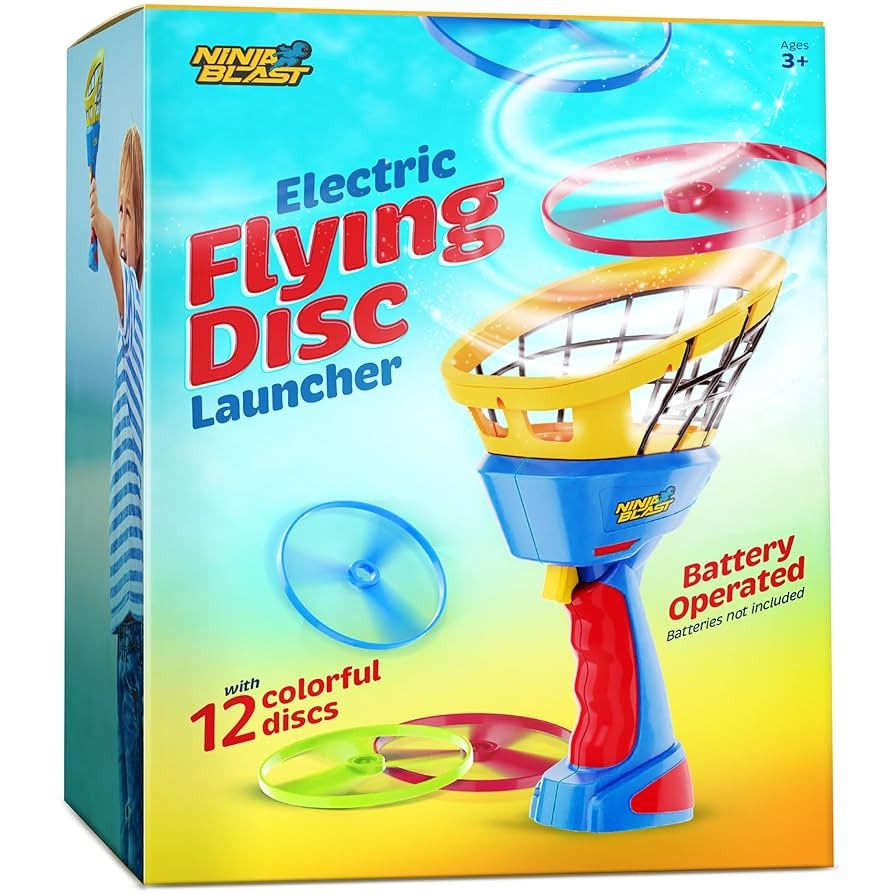 Flying Disc Launcher for Kids - Boys Toys Ages 4-8 Year Old - Birthday Gifts for Boy Age 4, 5, 6,... | Amazon (US)