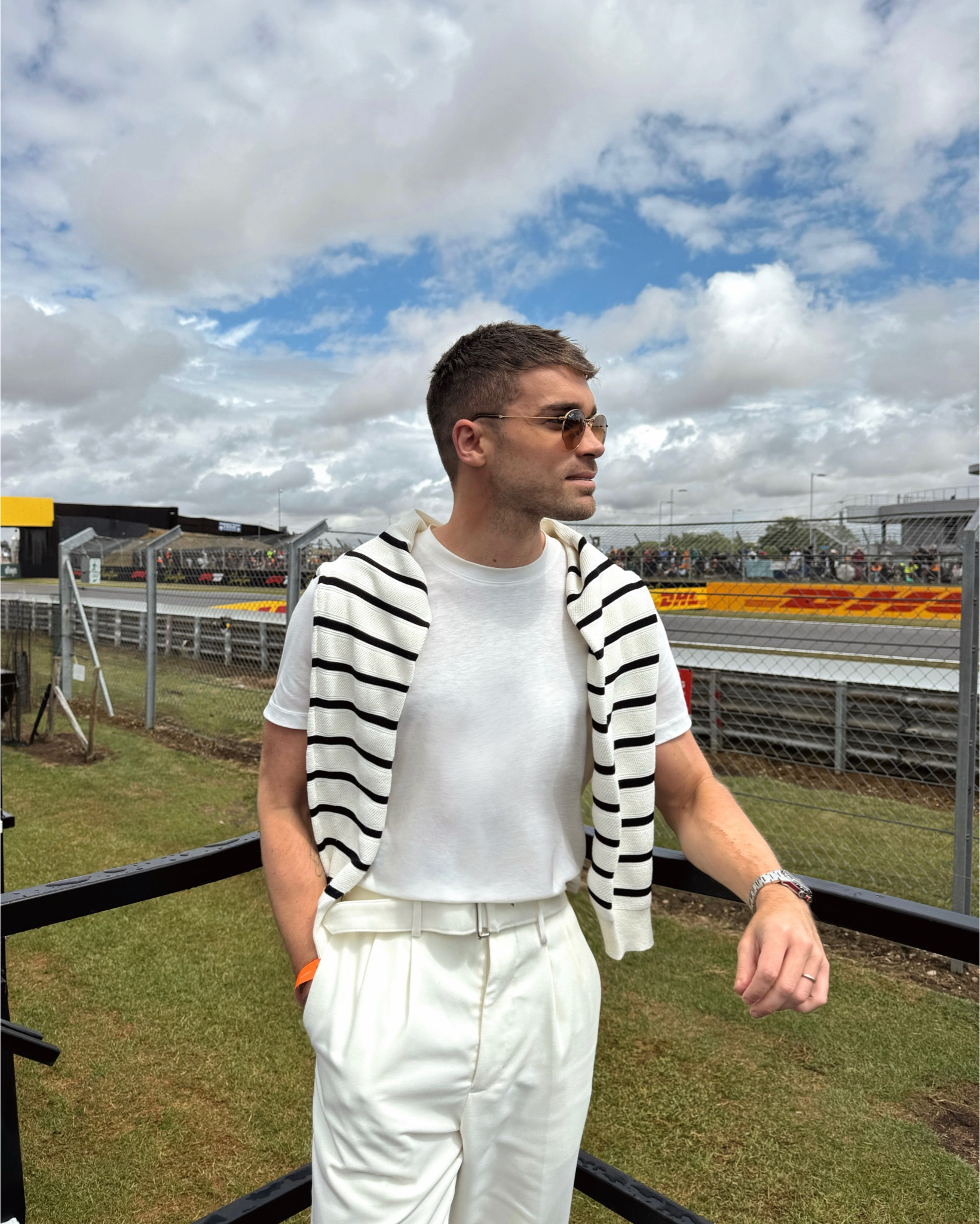 What I wore to the F1 at Silverstone 🏎️🏎️🏎️ a simple mens summer outfit ! 

#LTKmens