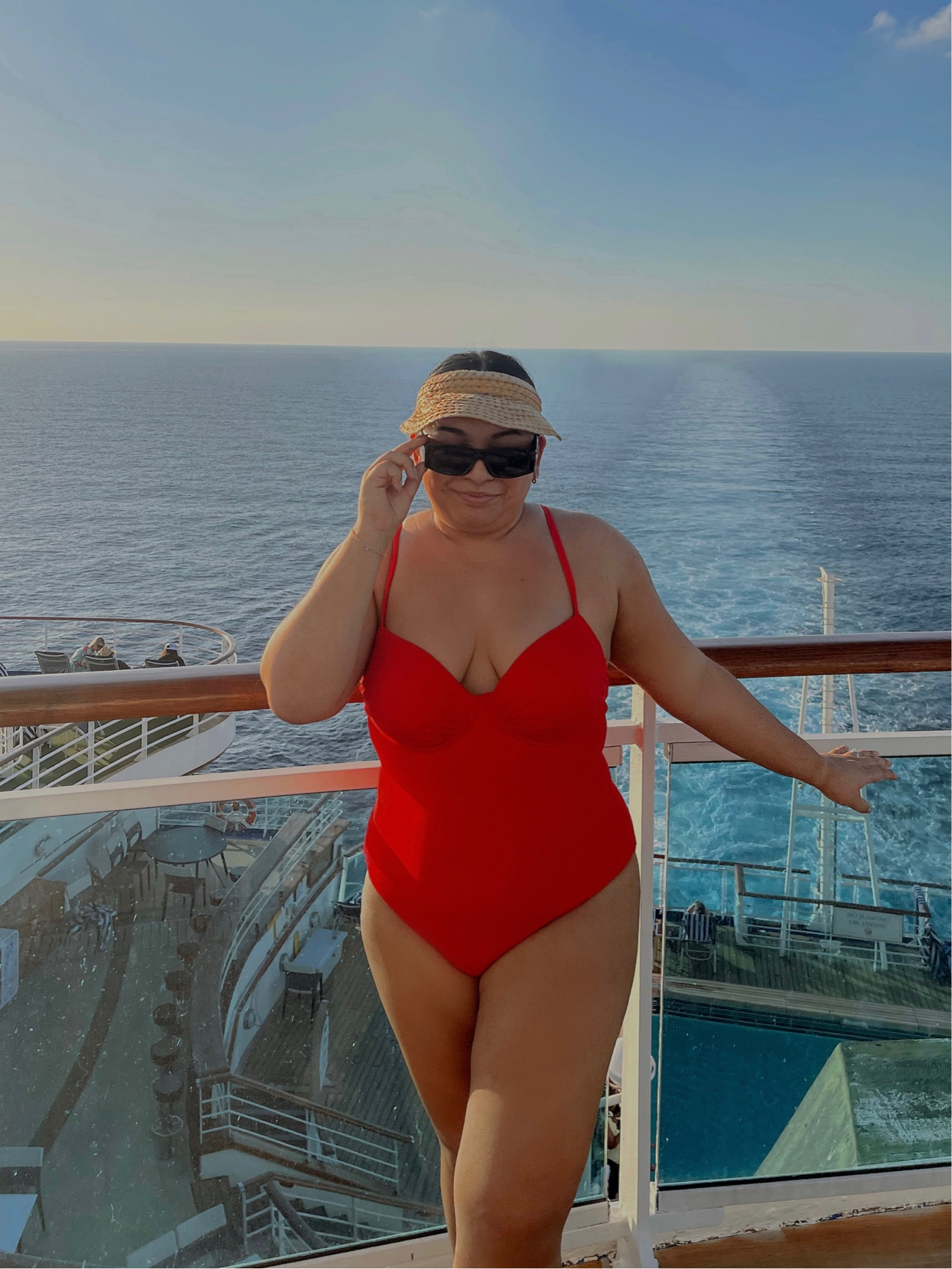 Wake view is the best view 🌊💙 @princesscruises 

Swimsuit from @topanga_swim @citybeachaustralia but I linked a similar one down below! 

#LTKunder100 #LTKswim #LTKstyletip