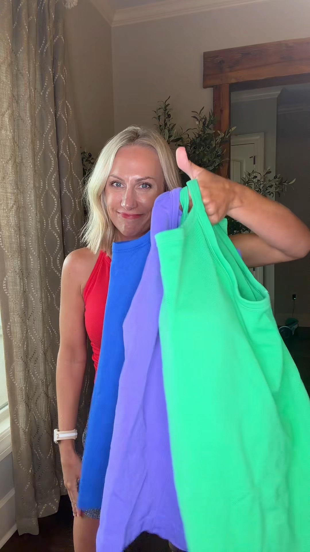 I keep buying it: built-in bra, flattering without being skin-tight, and NO bra bulge because…there’s no bra. 🙌🏼

#LTKAmazon #WorkoutTank #BuiktInBra #HOCSpring #Athleisure

#LTKootd #LTKActive #LTKfitnessgoals