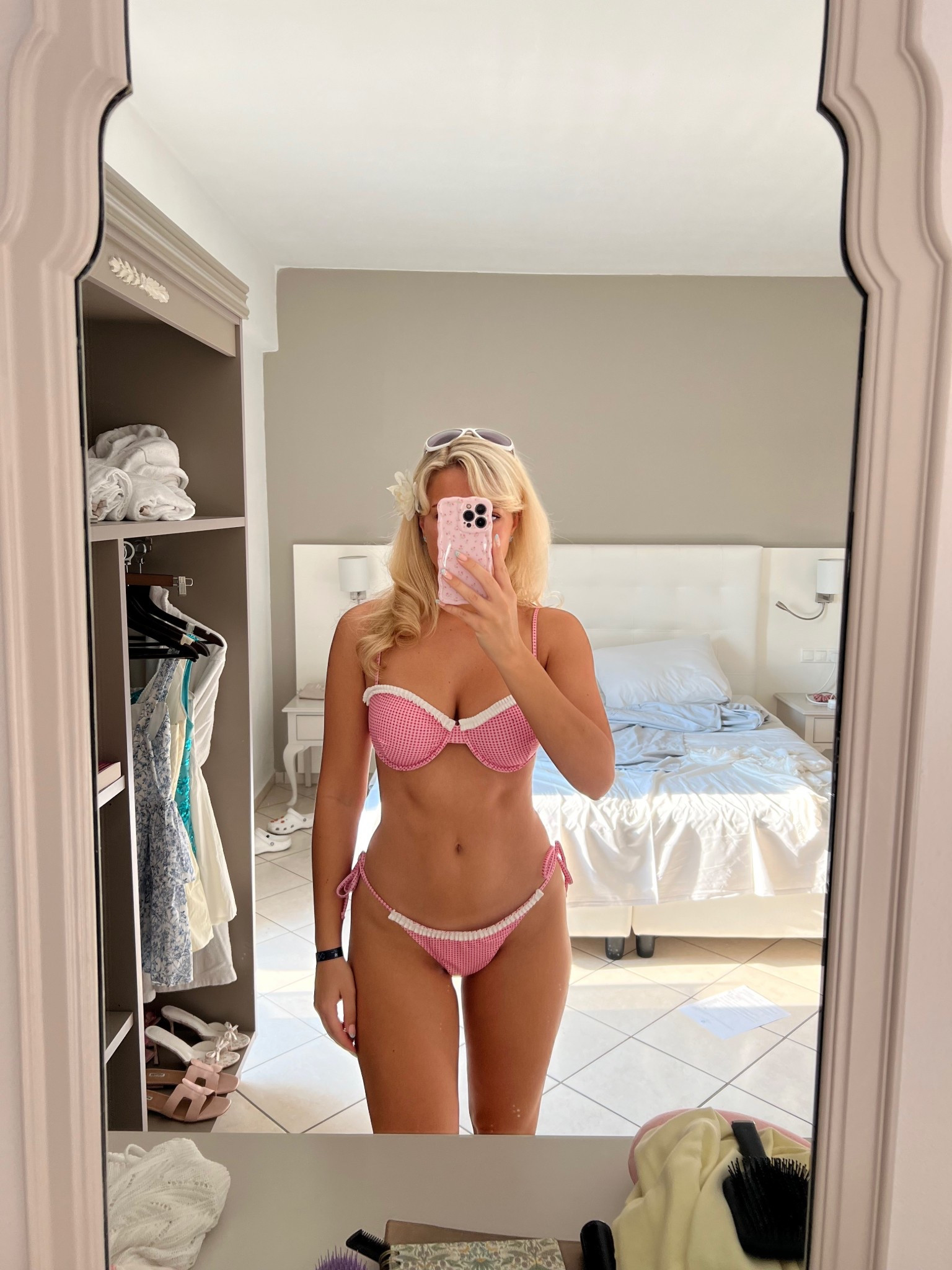 Red gingham bikini for day one in Greece🤍🇬🇷✨✨

#LTKsummer #LTKeurope #LTKuk