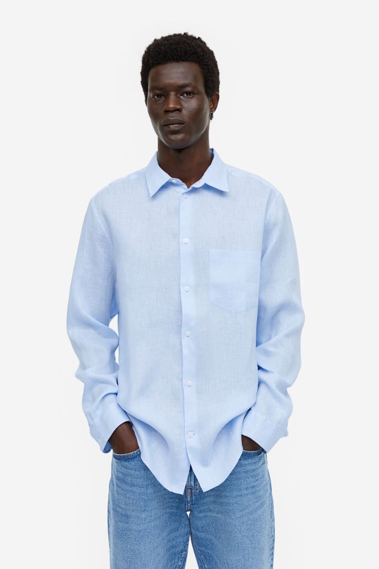 Essentials No 17: THE LINEN SHIRT | H&M (UK, MY, IN, SG, PH, TW, HK)