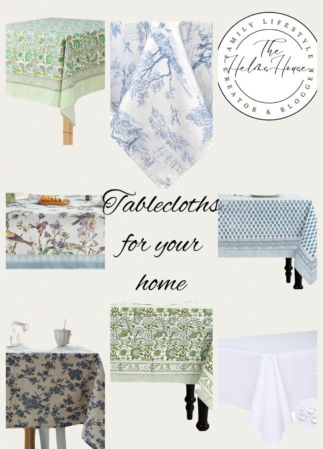 Bring instant charm to your space with a beautiful tablecloth—one of the easiest ways to refresh your dining area for any season. Whether you love classic linen, cottagecore florals, or bold prints, I’ve rounded up my favorite finds that blend style and function. Shop the look below and give your table the spotlight it deserves. 🕊️🍽️ #LTKhome #tablescape #homedecor

#LTKHome #LTKSaleAlert #LTKFindsUnder50