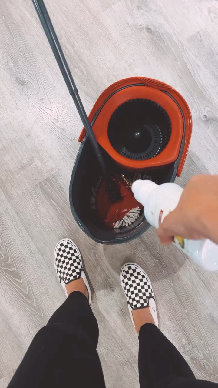 Clean floors make my heart happy. I use this spin mop daily. For a nontoxic floor cleaner I use 1 gallon of hot water, 1/2 cup of Thieves cleaner and a small squirt of Thieves dish soap  

#LTKfamily #LTKunder100 #LTKhome