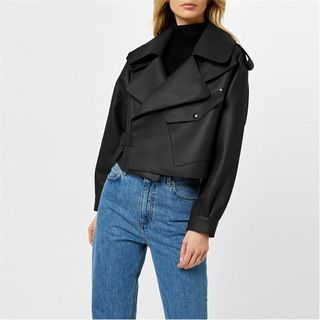 JANE AND TASH
    

                    
Oversized Leather Jacket | Flannels (UK)