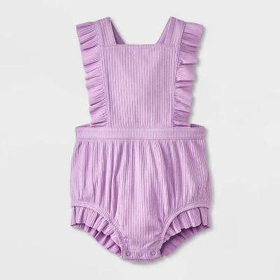 Baby Girls' Ruffle Romper - Cat & Jack™ | Target