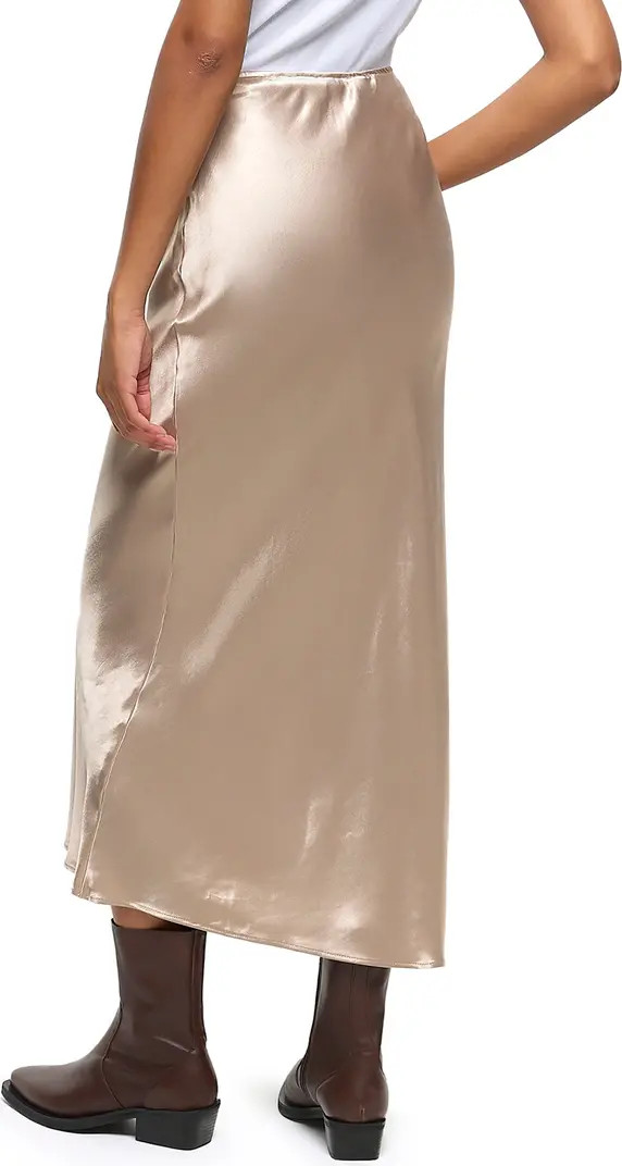 Easy Bias Cut Satin Maxi Skirt | Nordstrom