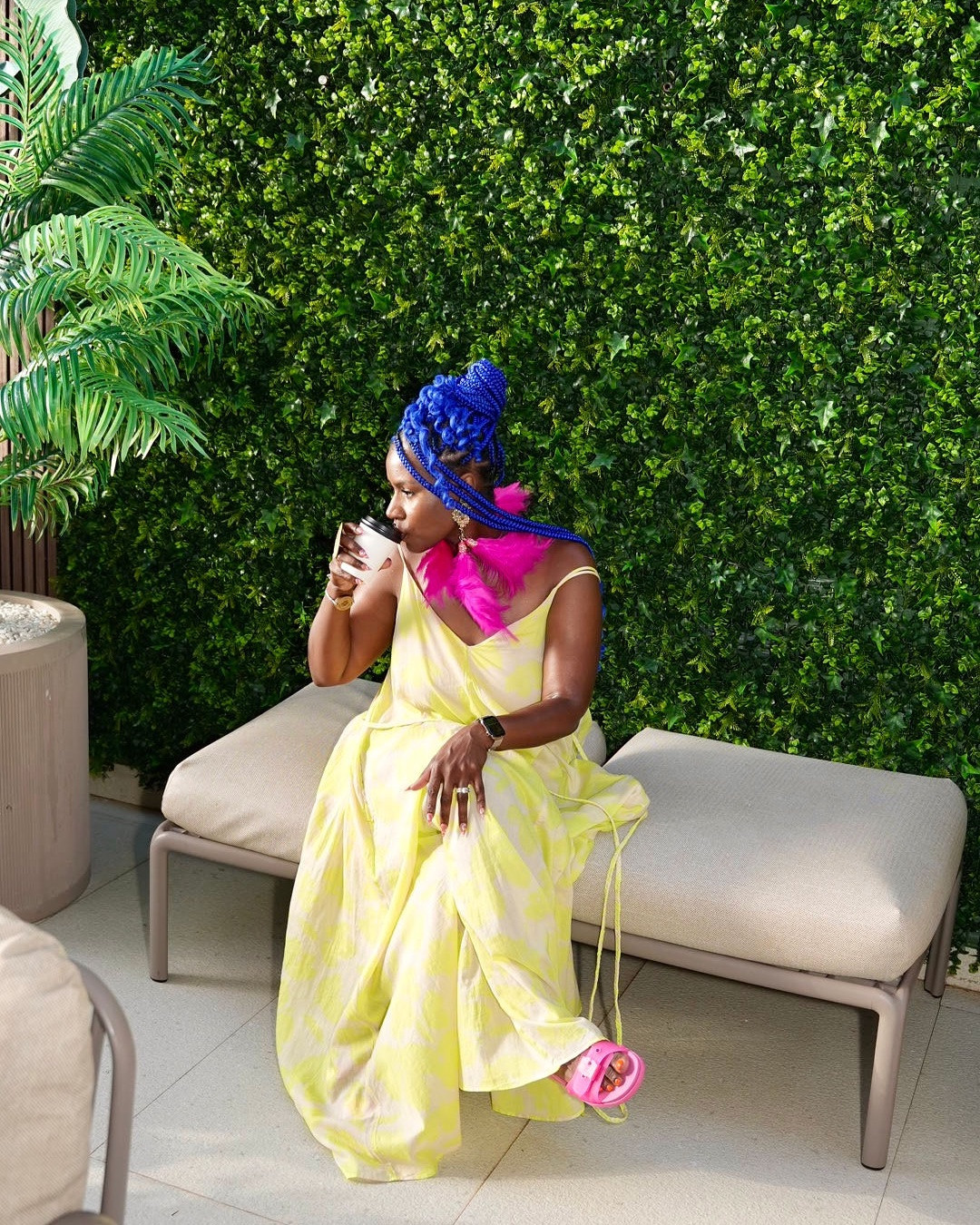 Coffee, Coastlines & Color ☕🌊💛

Some of my favorite travel moments aren’t scheduled—they’re the quiet ones. A morning latte, sunshine, and a comfortable outfit that takes me from creating content to exploring without missing a beat.

This colorful look quickly became one of my favorites from Cancun, and I’m linking the pieces (plus the beauty products!) that came with me on the trip.

✨ Linked:

* GAP dress
* Dr. Scholl’s sandals (DSW)
* Apple Watch
* NYX Fat Oil Lip Drip (Caramelt Mami)
* Juvia’s Place eyeshadow

💗 Jewelry: Handmade earrings & anklet by @andmadebyhand on Instagram.
@ulta 
@DSW 
@juviasplace 
@gapstyle 
@ltkluxe 
@ltktravel
@luxetravel
#LTKTravel #LTKStyle #VacationStyle #GapStyle #ResortWear #CoffeeLover #SummerStyle #TravelCreator #JoyRefined #BlackCreators