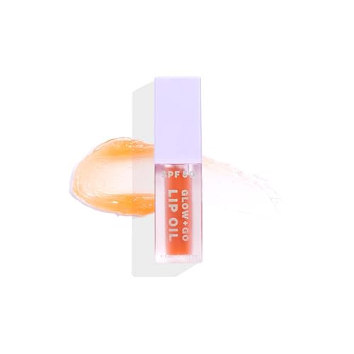Naked Sundays SPF 50 Glow & Go Lip Oil - SPF Lip Oil, Moisturizes and Protects Lips, 4.5ml in Salted Caramel | Amazon (US)