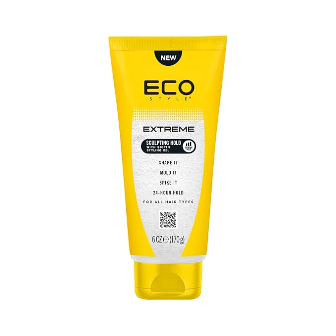 Eco Style Extreme Sculpting Gel with Biotin – Maximum Hold 6 Ounce Hair Gel for Strength, Shine... | Amazon (US)