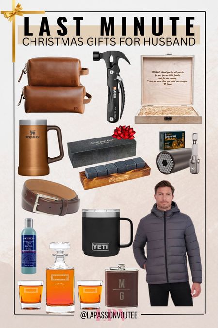 Seal the season with love! Discover ideal Last Minute Christmas Gifts for your husband. Whether it's a cozy gesture, a tech upgrade, or a personalized touch, celebrate the joy of giving with presents that mirror your deep connection. Elevate the holiday magic and make his heart sparkle with festive delight!

#LTKSeasonal #LTKHoliday #LTKGiftGuide