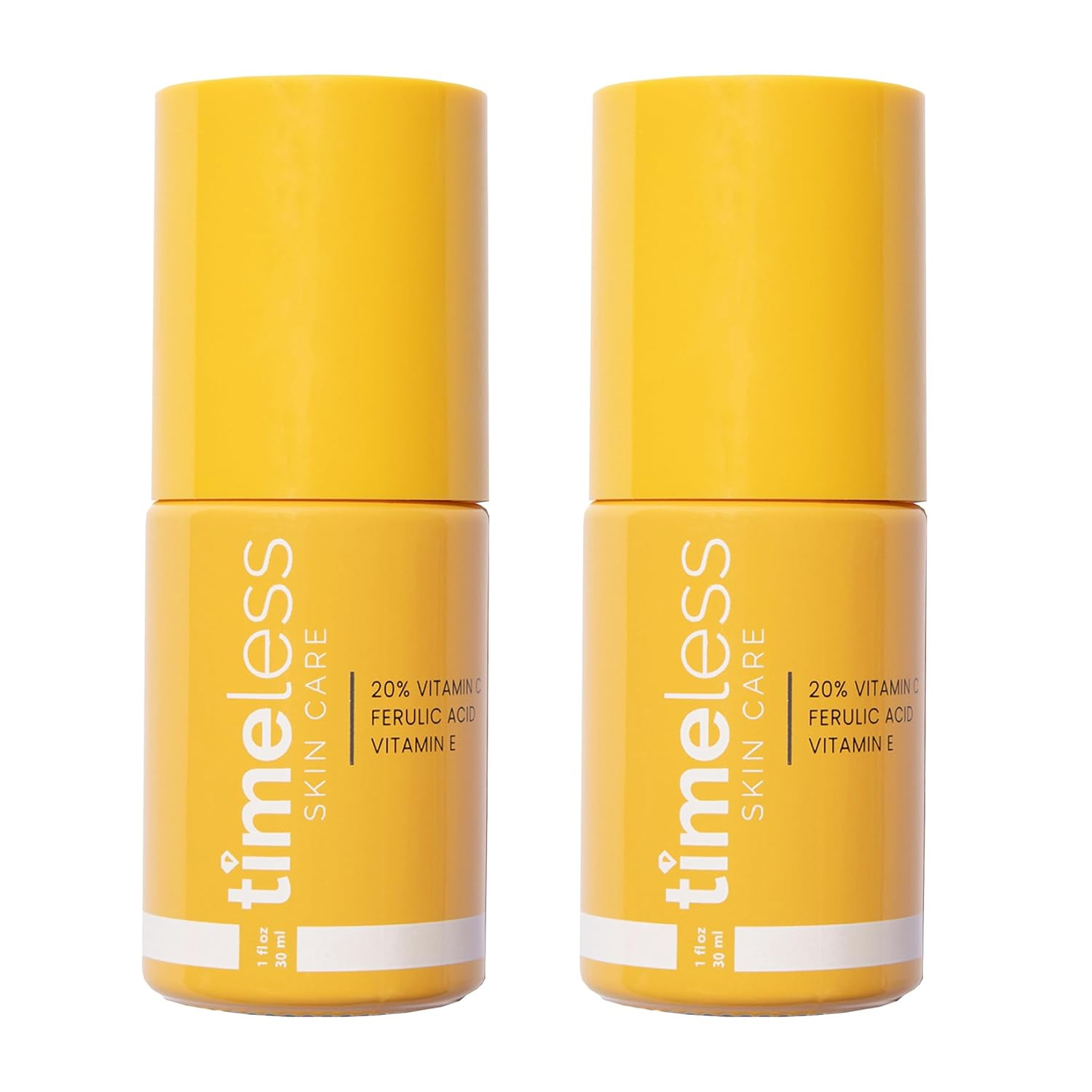 Timeless 20% Vitamin C + E Ferulic Acid Serum, Antioxidant, 1 fl oz, 2-Pack | Amazon (US)