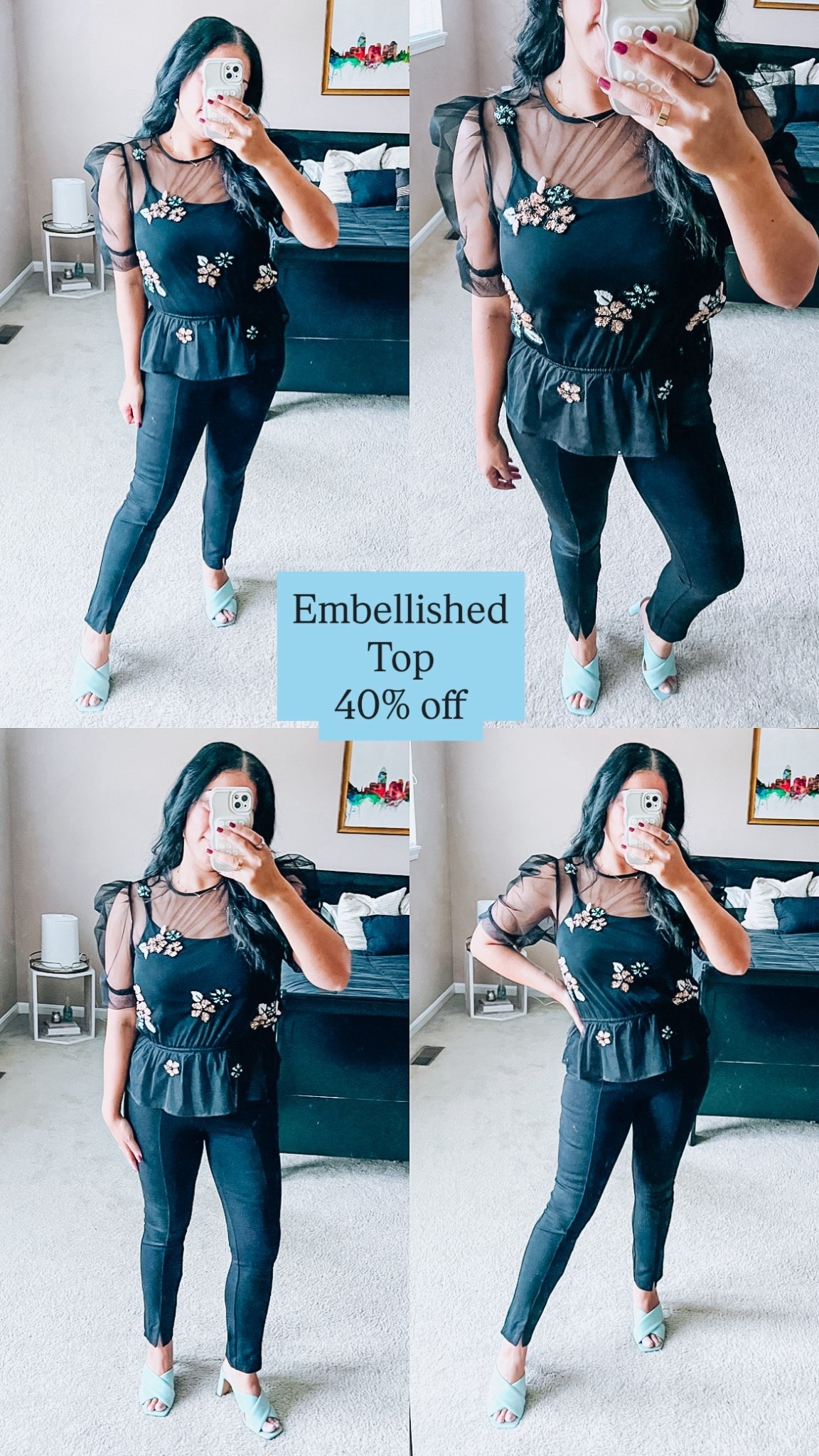 Embellished top
Anthro sale
Holiday party tops
Sheer tops


#LTKHoliday #LTKFindsUnder100 #LTKGiftGuide