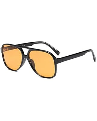 YDAOWKN Classic Vintage Aviator Sunglasses for Women Men Large Frame Retro 70s Sunglasses UV400 | Amazon (US)