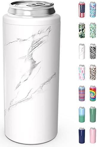 TILUCK Skinny Can Cooler for Slim Beer & Hard Seltzer, Stainless Steel, Doucle-Walled Stainless S... | Amazon (US)