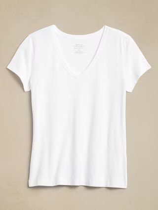 Timeless V-Neck T-Shirt | Banana Republic Factory