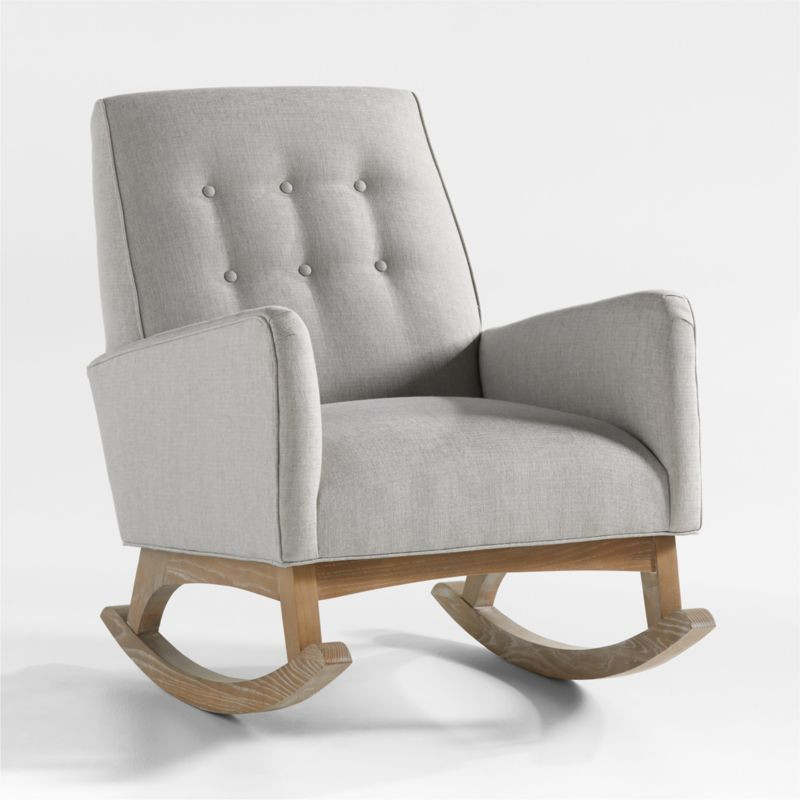 Everly Retro Nursery Rocking Chair + Reviews | Crate & Kids | Crate & Barrel