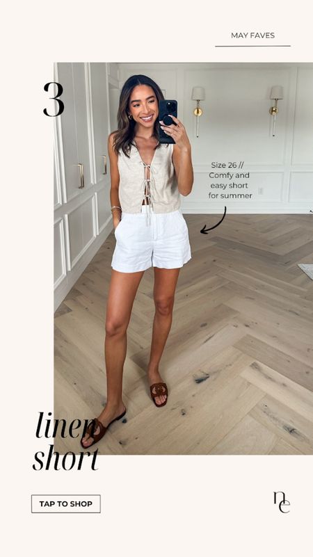 May best seller // wearing size 26 linen shorts 



Summer outfit 
Casual outfit 
Weekend outfit  

#LTKfindsunder100 #LTKstyletip
