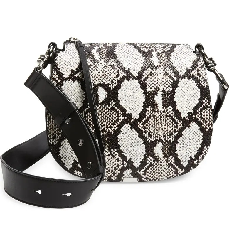 ALLSAINTS Round Leather Crossbody Bag | Nordstrom | Nordstrom