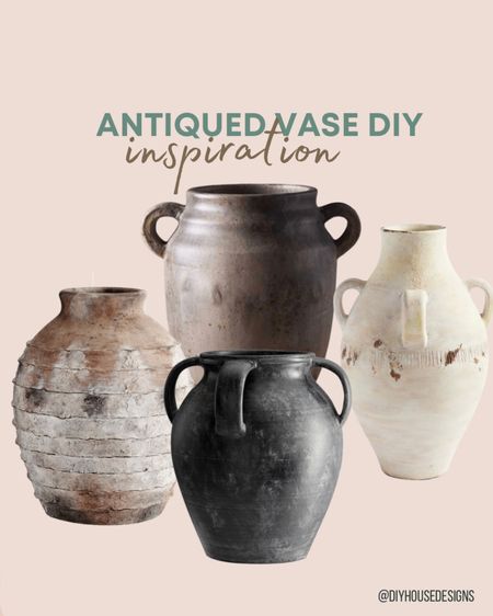 I love the handcrafted artisan look on these vases… the texture adds earth and it almost seems to tell a story! These are the perfect inspiration pieces for my DIY vase project this week!!

#LTKstyletip #LTKhome