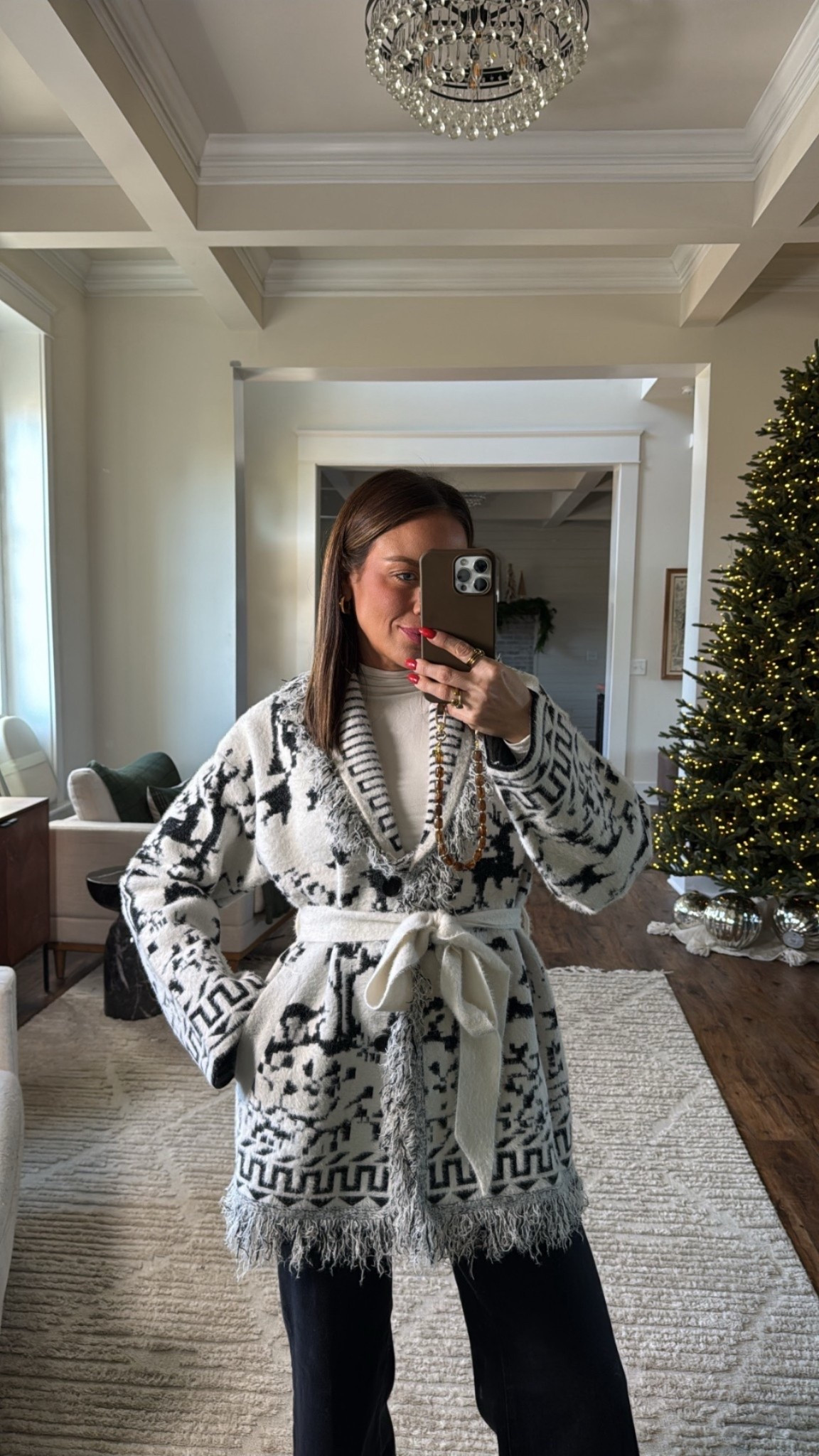 Cozy winter sweater Anthropologie! In XS 

#LTKFindsUnder50 #LTKHoliday #LTKFindsUnder100