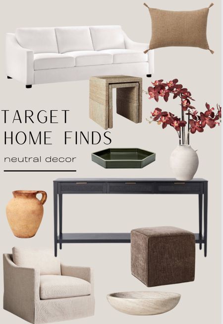 Target home, target decor, vase, console, couch, side table, living room, accent chair

#LTKhome #LTKstyletip #LTKfindsunder50