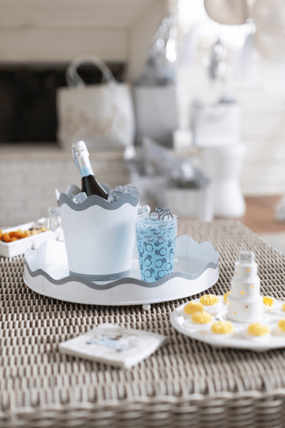 Wedding Cake Light-Up Sitter | Mud Pie