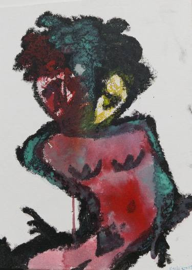 Releasing the Monster Painting | Saatchi Art 