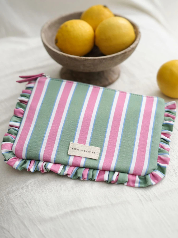 Grün - Estella Bartlett Stripe Frill Pouch | Next EU