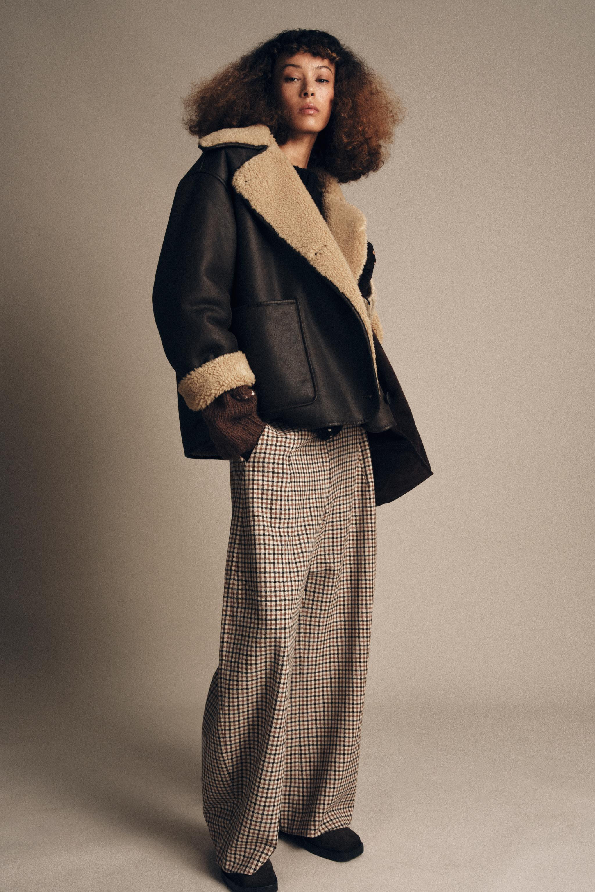 ZW COLLECTION DOUBLE-FACED JACKET | Zara US