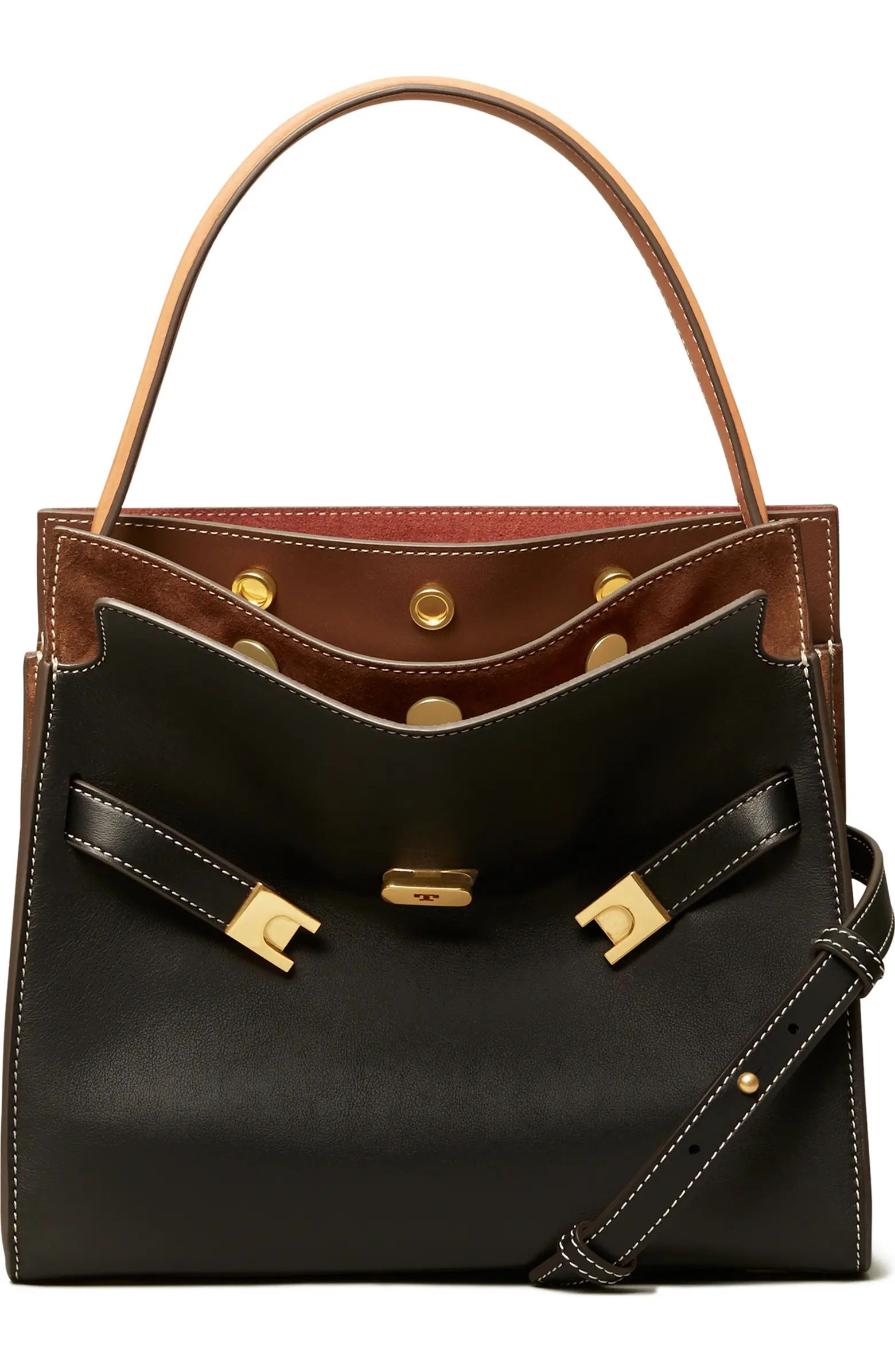 Lee Radziwill Small Leather Double Bag | Nordstrom