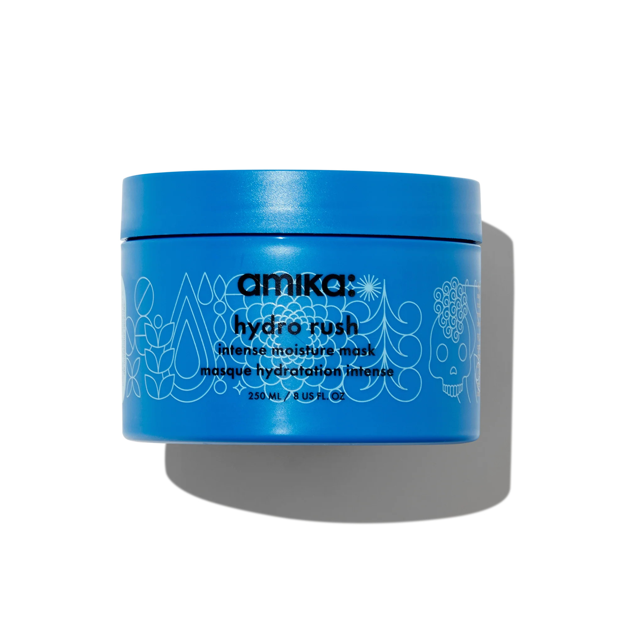 hydro rush | intense moisture hair mask with hyaluronic acid | amika US