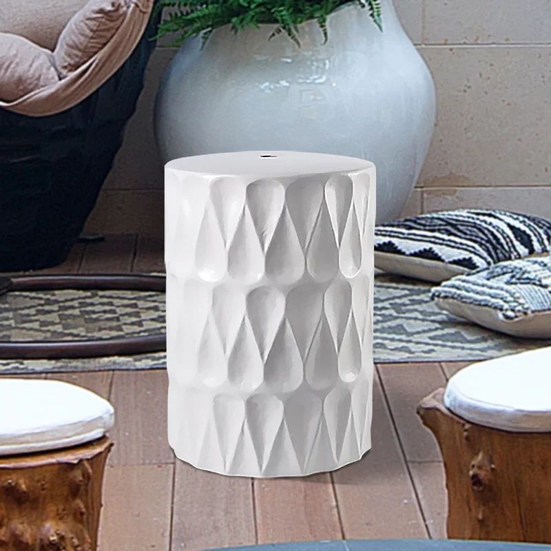 Normanhurst Ceramic Garden Stool | Wayfair North America