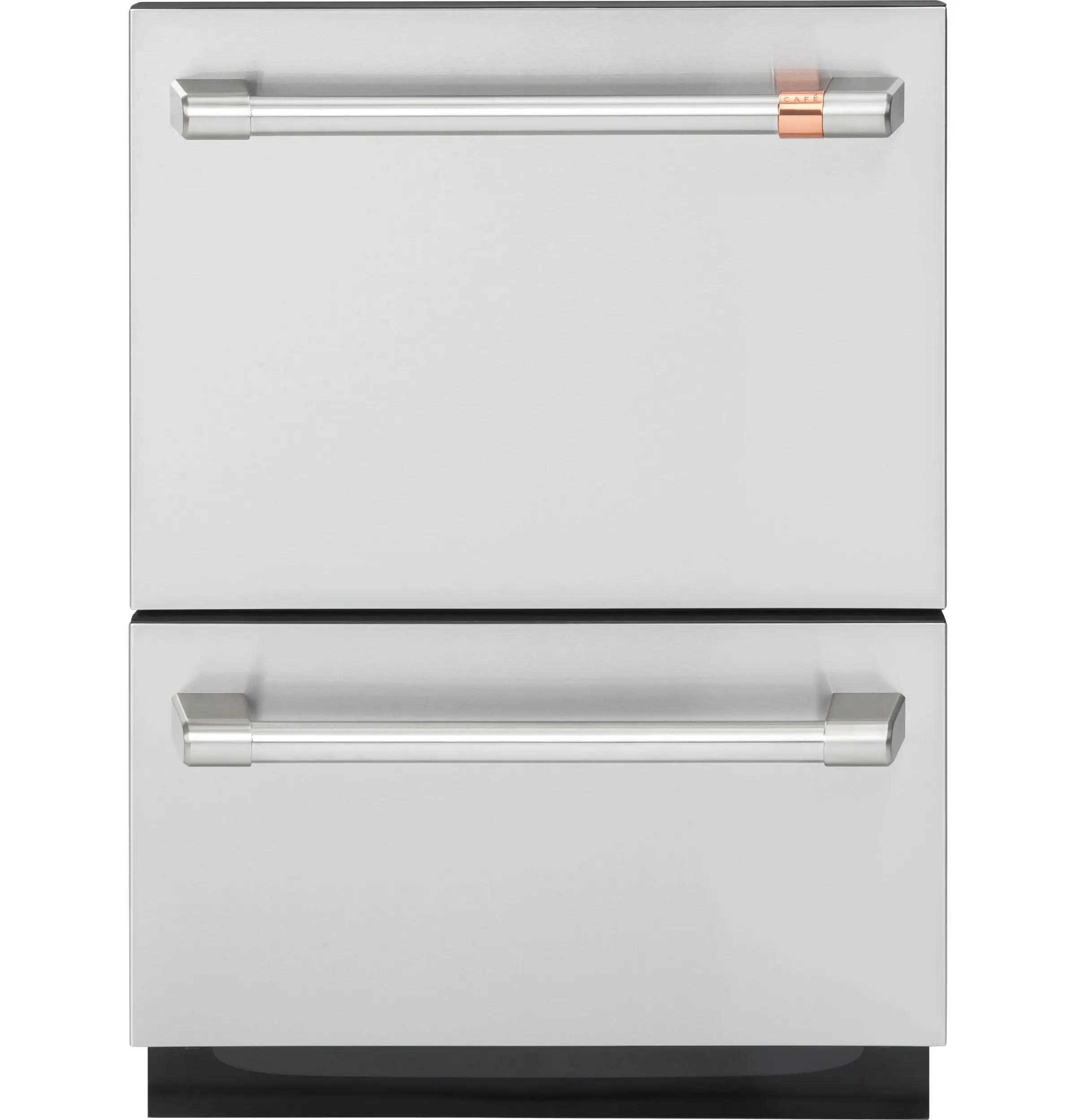 Cafe 24-in Top Control Double Drawer Dishwasher ( Stainless Steel with Brushed Stainless Handles ) 46-Decibel Very Quiet Sound Level | CDD420P2TS1 | Lowe's