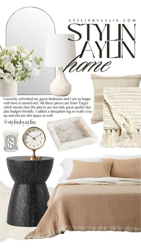 Stylin Aylin Home, guest room, bedroom #StylinAylinHome #Aylin 

#LTKFindsUnder100 #LTKStyleTip #LTKHome