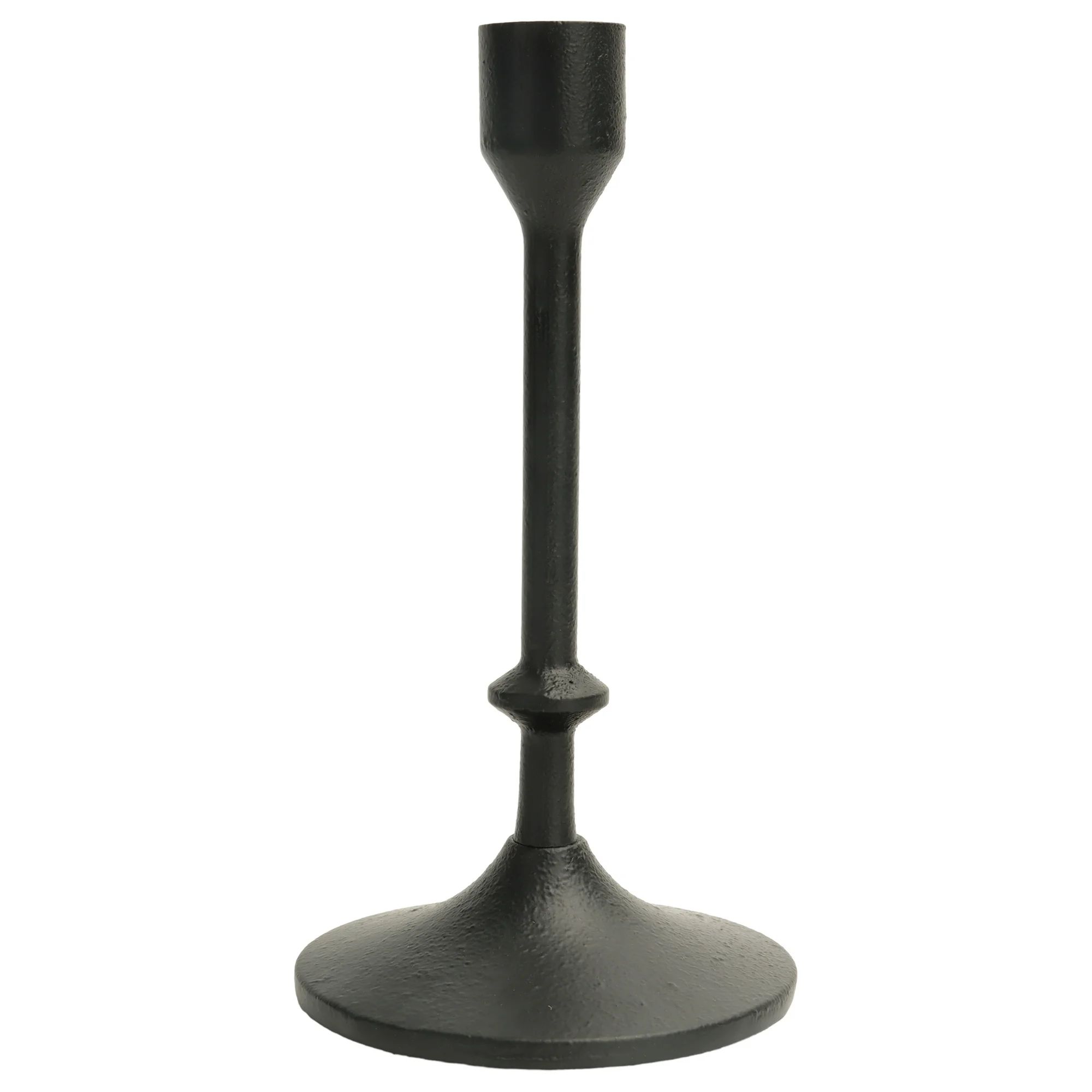 Better Homes & Garden 7.8" Black Cast Iron Taper Candle Holder, Large - Walmart.com | Walmart (US)