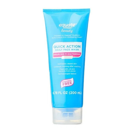 Equate Beauty Quick Action Daily Face Wash, 6.78 fl oz | Walmart (US)