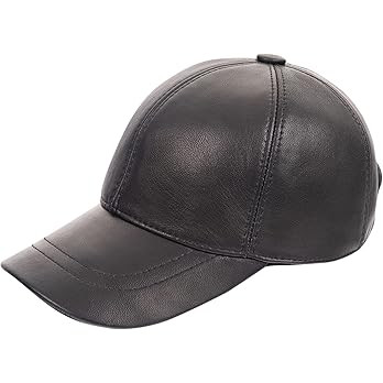 Zessano Genuine Leather Unisex Baseball Cap - 100% Sheep Leather Mens and Womens Baseball Cap wit... | Amazon (US)